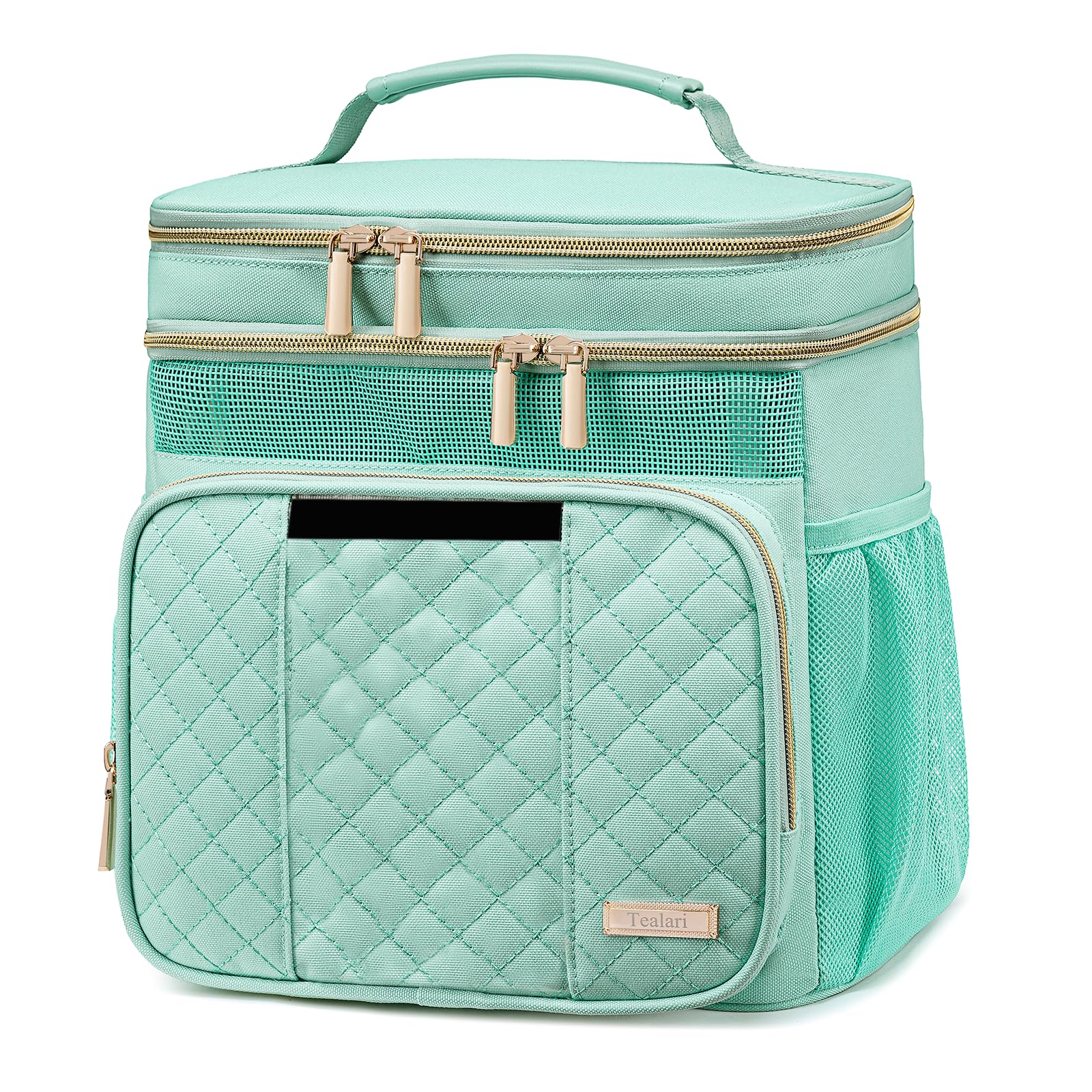 Tealari large toiletry bag with durable oxford fabric for long-lasting travel organization.