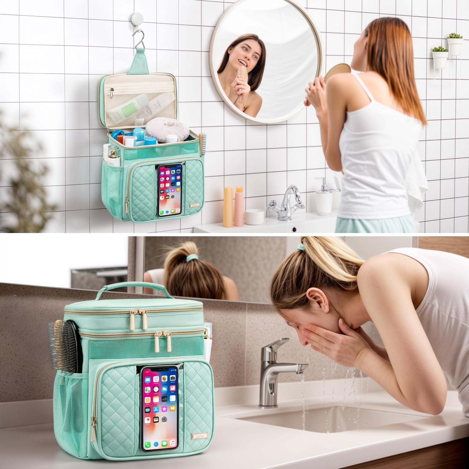 Tealari large toiletry bag makes a thoughtful gift for students and travelers.