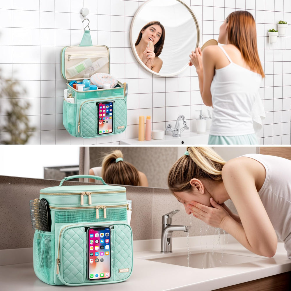 Tealari large toiletry bag makes a thoughtful gift for students and travelers.