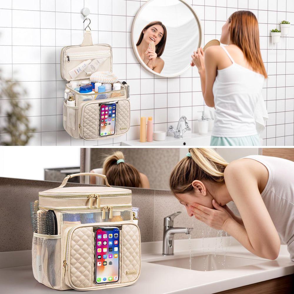Tealari multipurpose travel pouch supports camping, gym, and trips.
