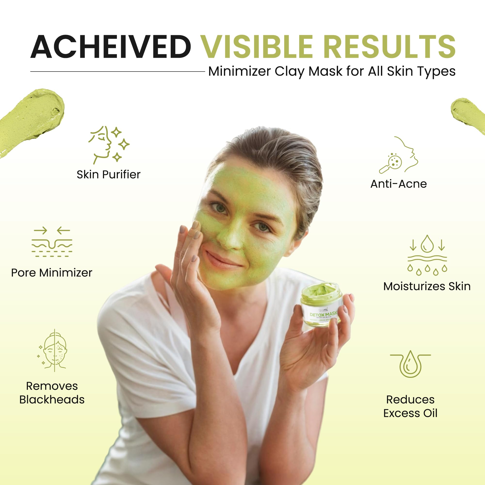 Teami Detox Face Mask delivers smoother, hydrated skin after use