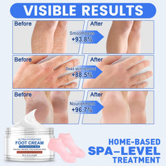TEAWOO foot cream packaging and label clearly shown for product recognition.