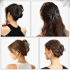 TEBIEKOY skeleton hand skull clip makes a striking statement accessory.
