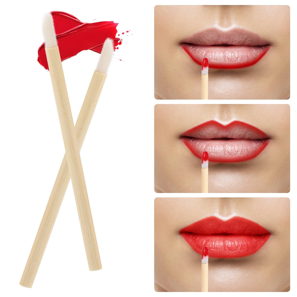 Tecbeauty lip brush ideal for gloss, lipstick, and concealer application
