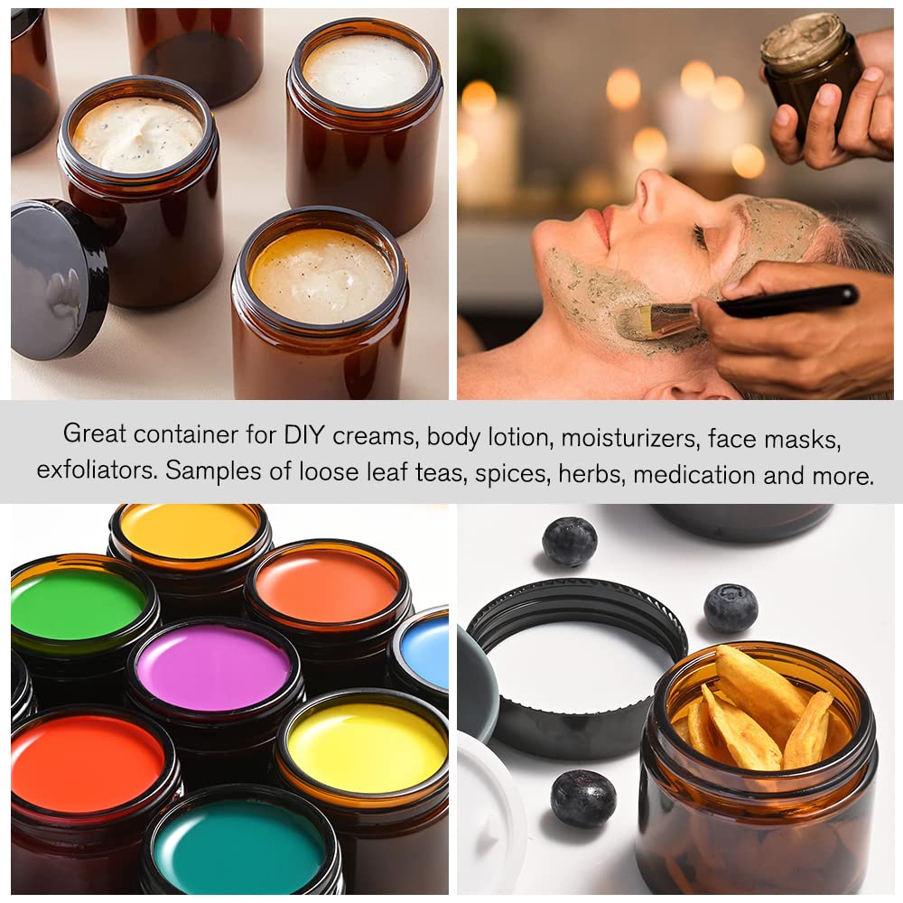 Frascos de viaje para crema y cosméticos caseros Tecohouse