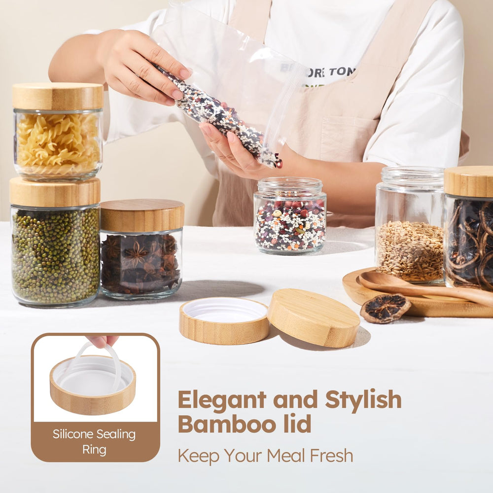 Tecohouse fridge storage jar proving durable, reusable glass for pantry organization