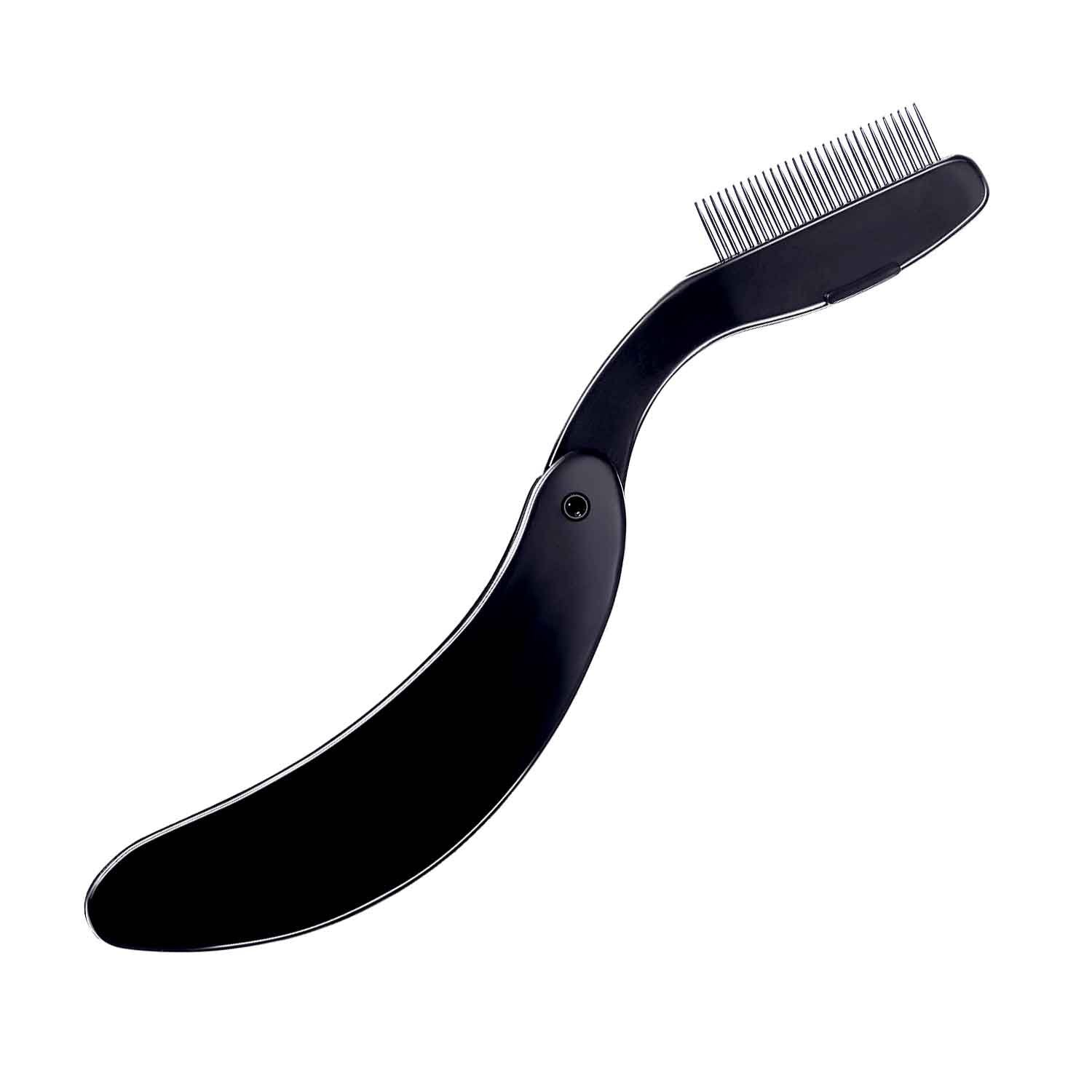 TecUnite hands-on use on lashes after curling for separation.