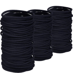TecUnite no-metal hair elastics pack – front view for tangle-free daily wear.