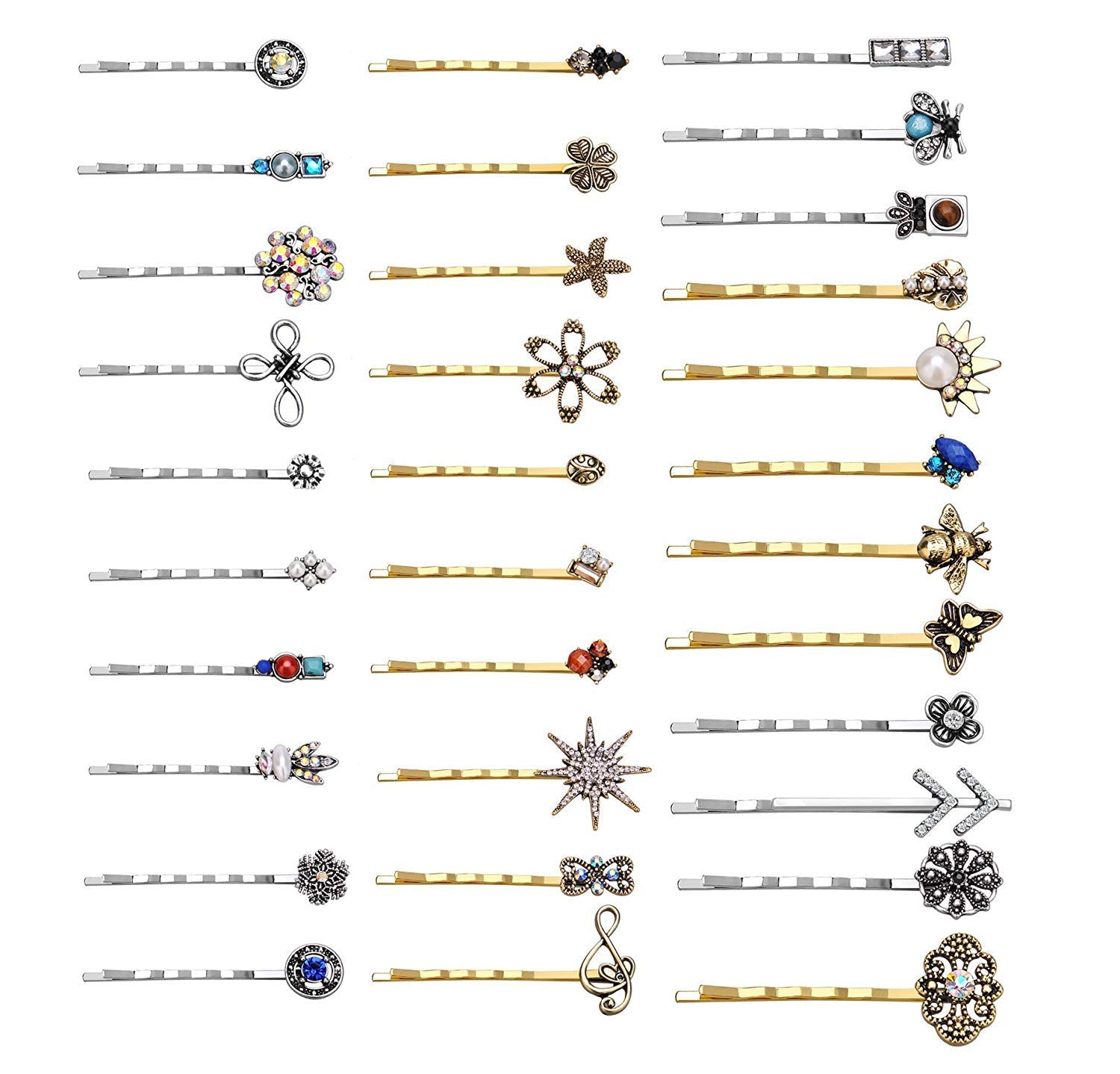 TEEMI vintage-alloy-bobby-pin-1 secure hold for everyday styling.