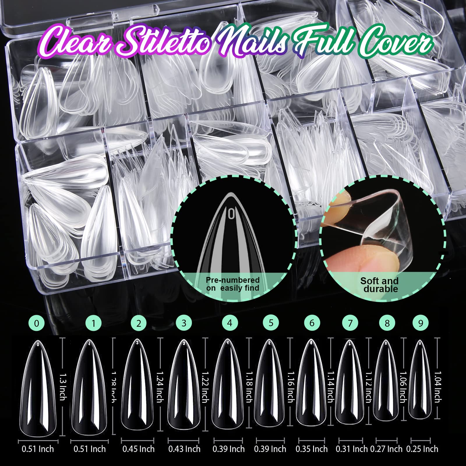 Teenitor brush-on nail glue fast-drying for secure press-ons and gems