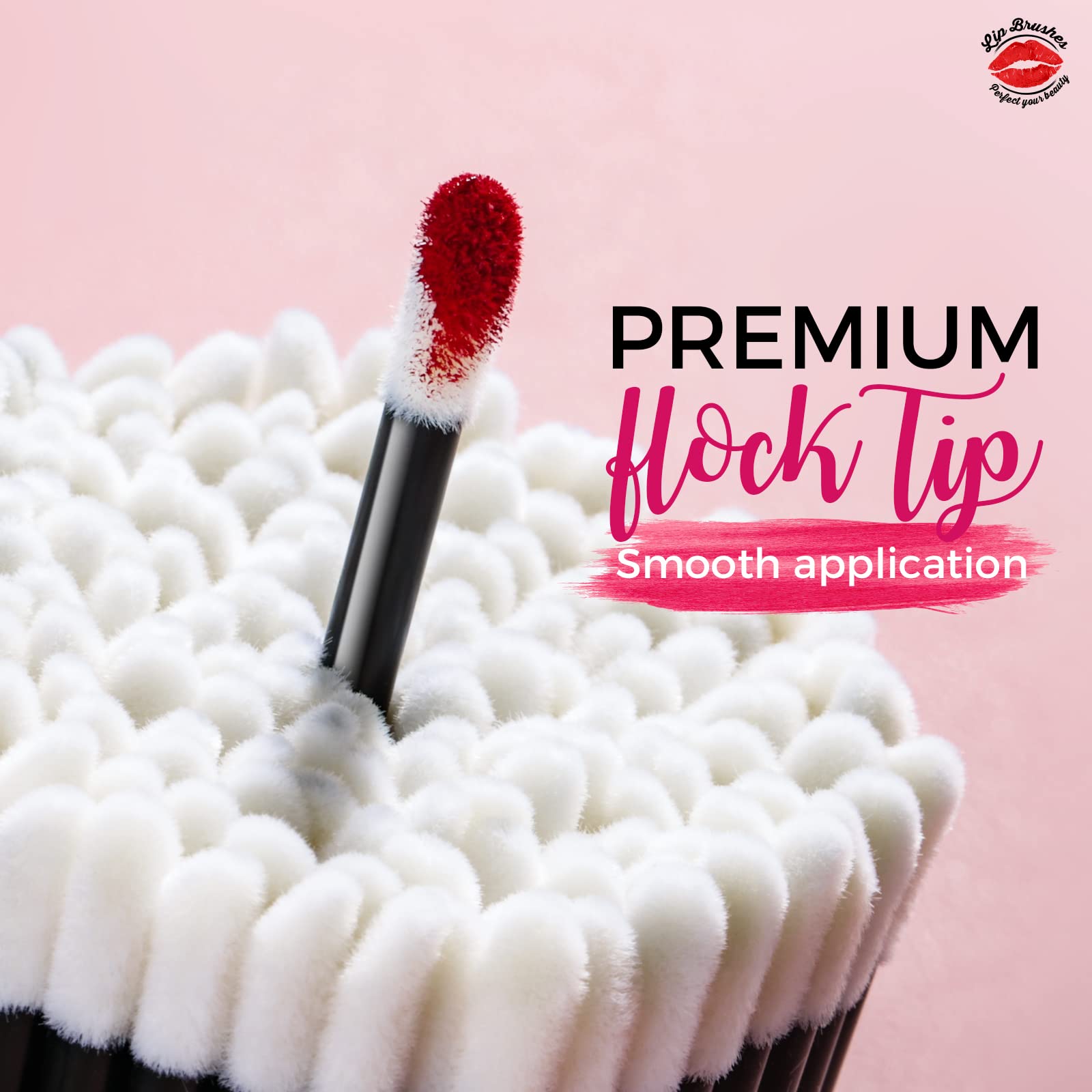 Teenitor 3-56 inch lip wand length for comfortable, precise lip product application.