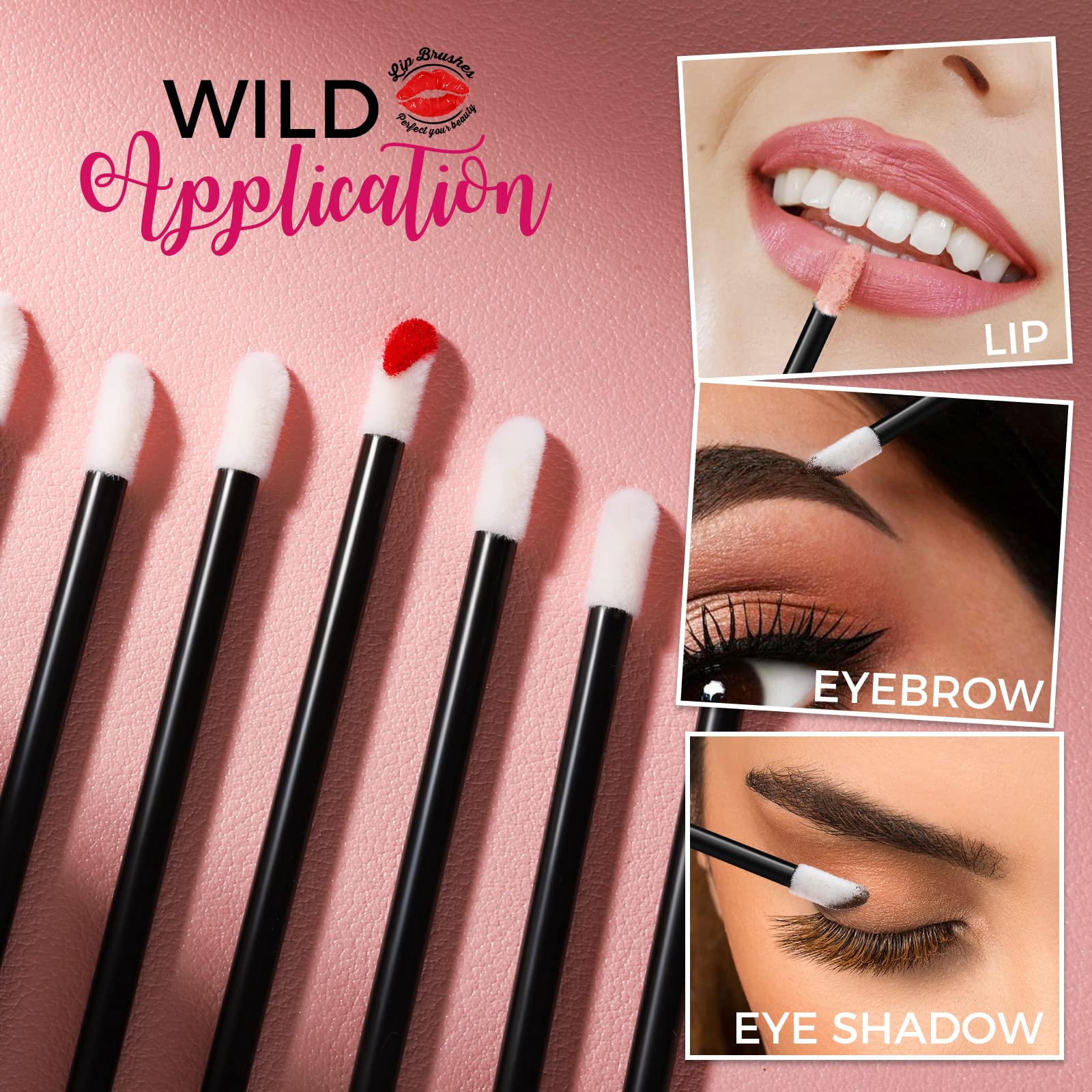 Teenitor lip-wand demo image showing quick lipstick sampling at a makeup station.