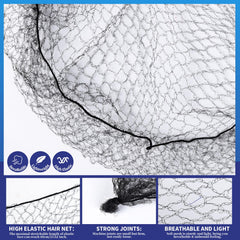 Teenitor breathable mesh hair net lightweight yet sturdy for long shift use.