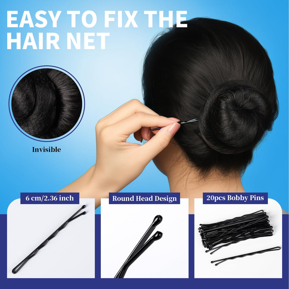Teenitor hair net with sturdy joints; grip remains secure without slipping.