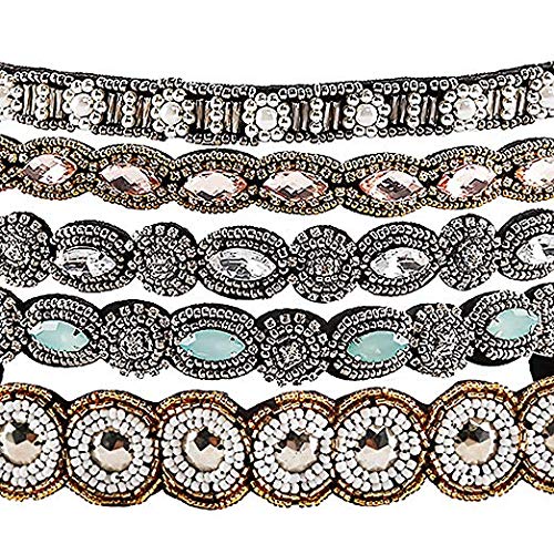 Teenitor pack-of-5 women's accessories showcases versatile styling for various outfits and occasions.