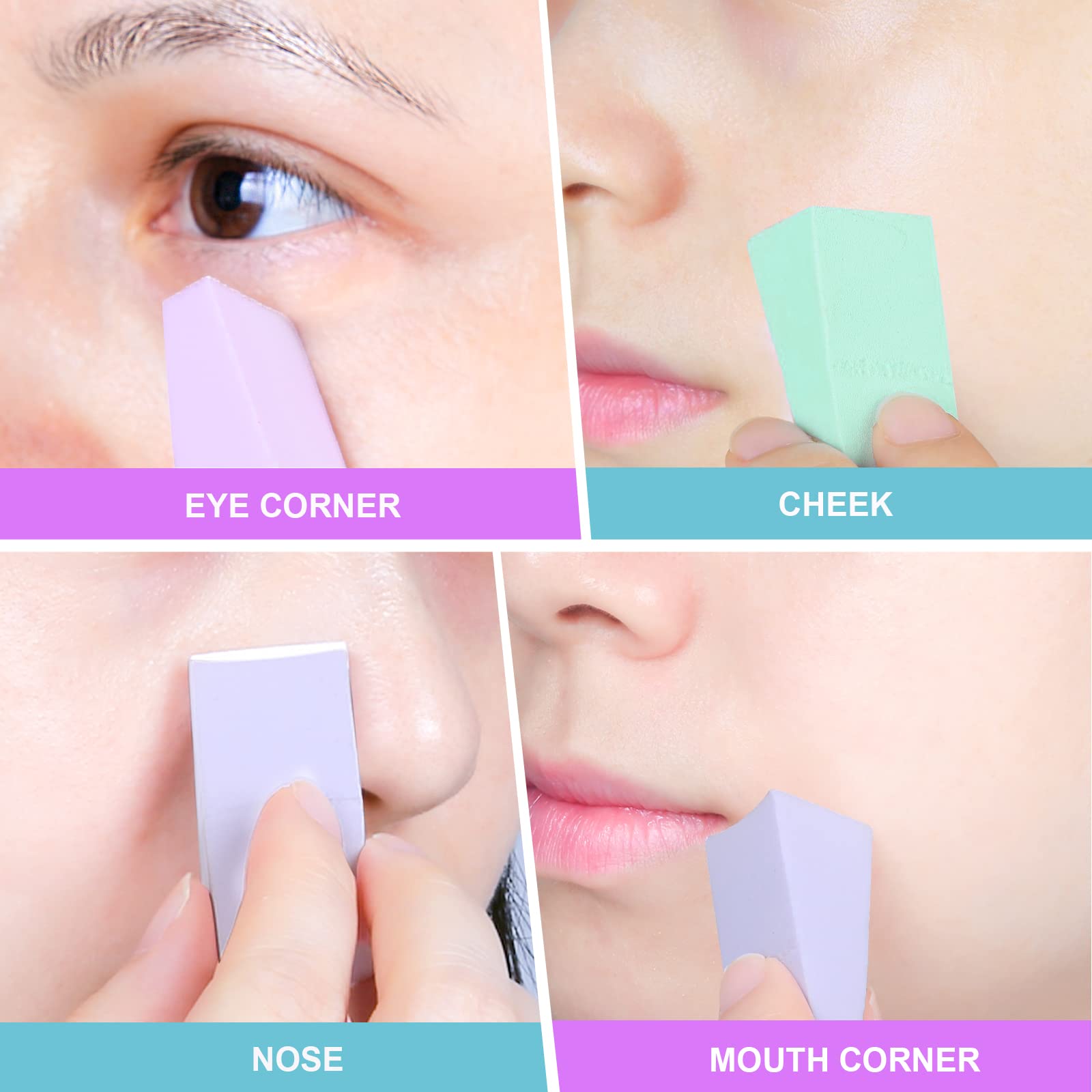 Teenitor hygienic disposable sponges in sealed packaging for easy setup.