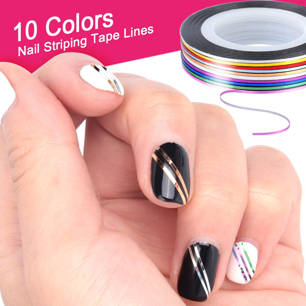 Teenitor Nail Art Kit in-use setup for quick at-home manicures