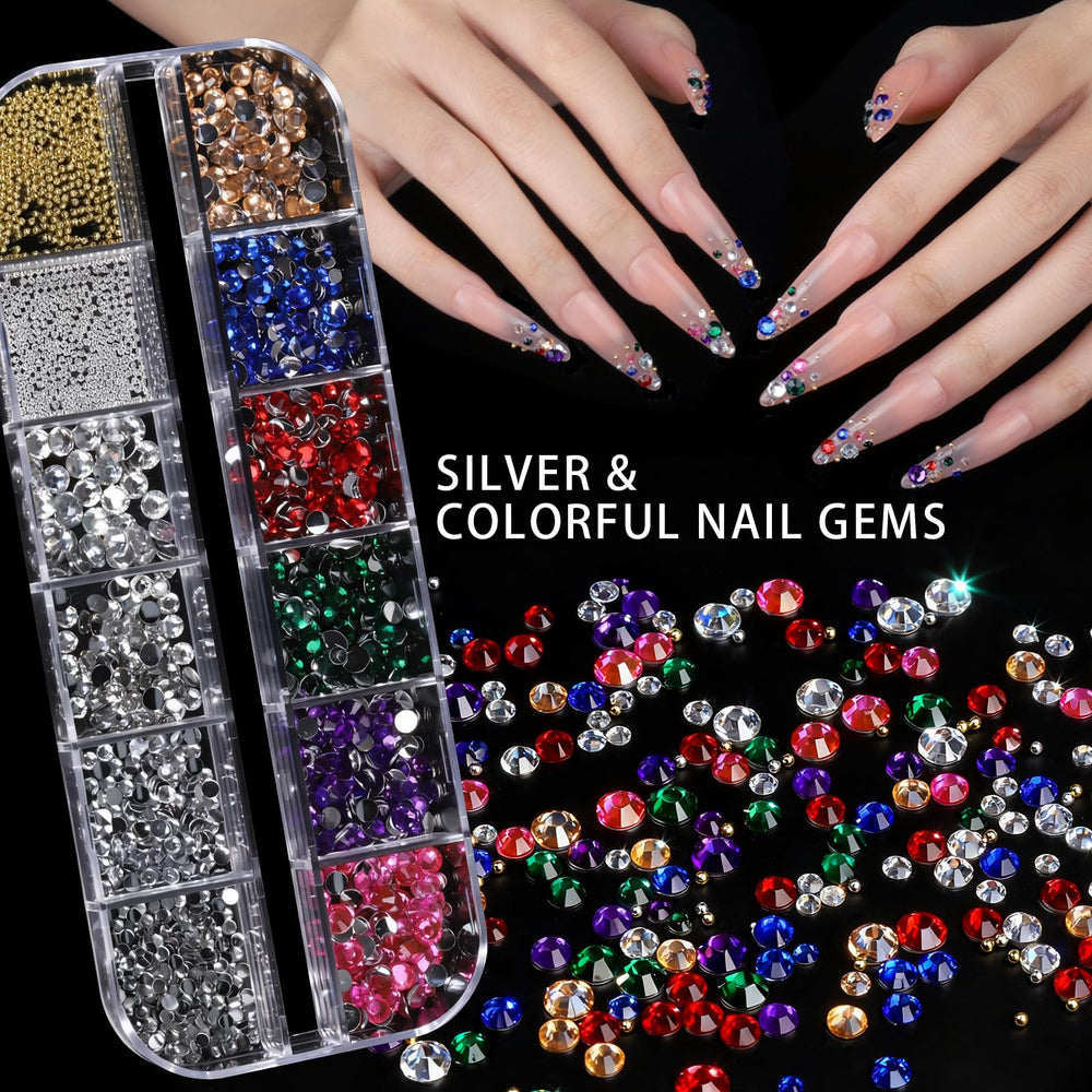 Teenitor 15 sheets nail decals for quick, stylish designs.