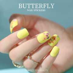 Teenitor short square press-on nails size range for a natural fit.
