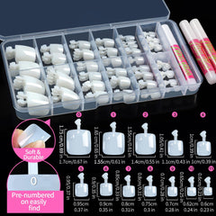 Teenitor sponge toe separator promoting clean application by preventing smudges during polish.