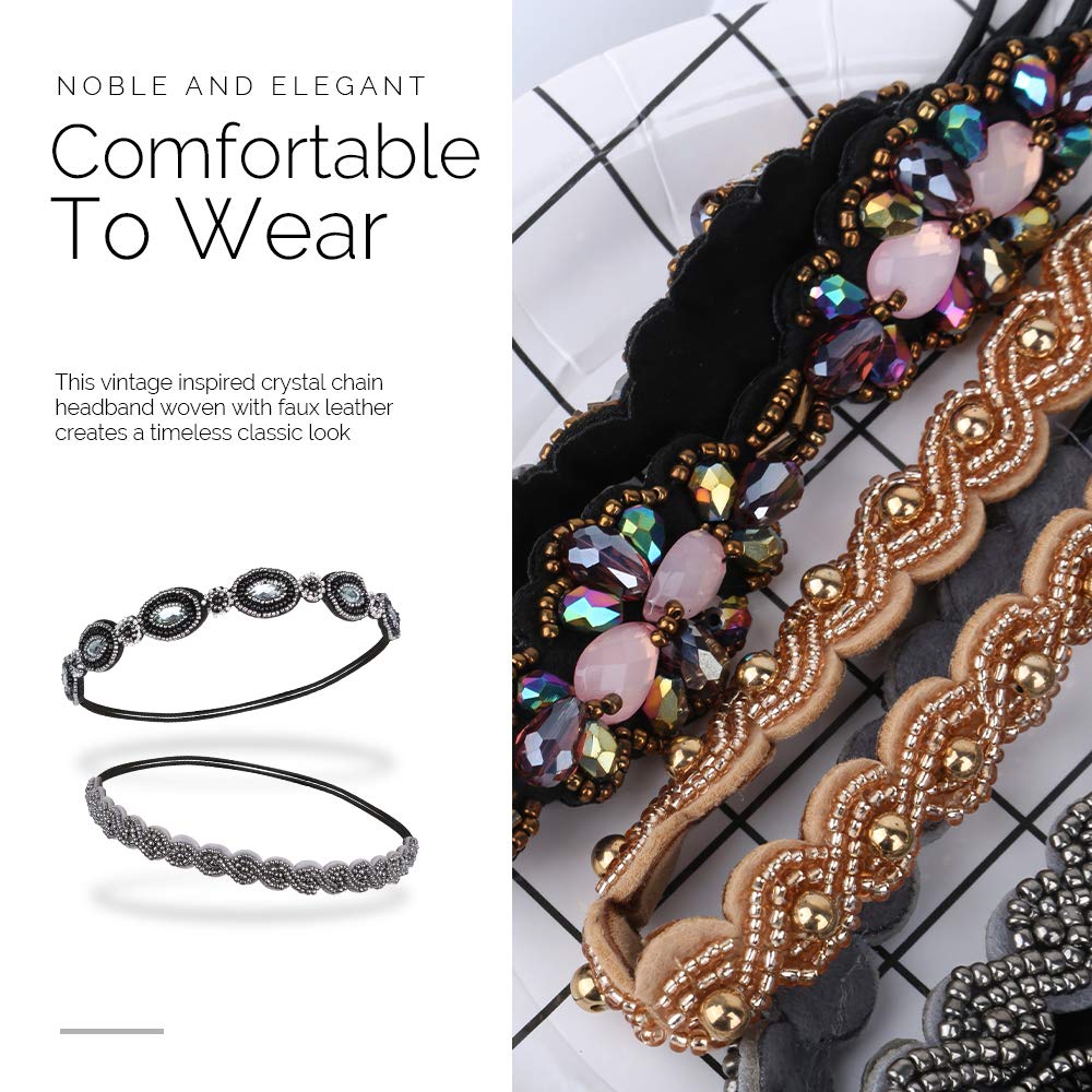 Teenitor thin stretchable headband provides comfortable, non-slip hold.