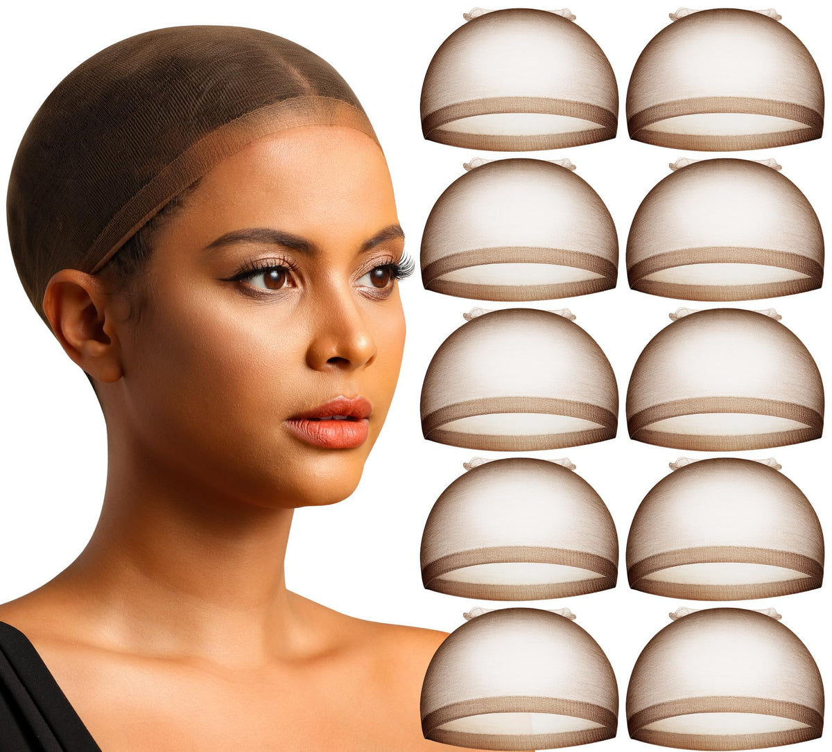 Teenitor cap ultra fina marrón para un look natural
