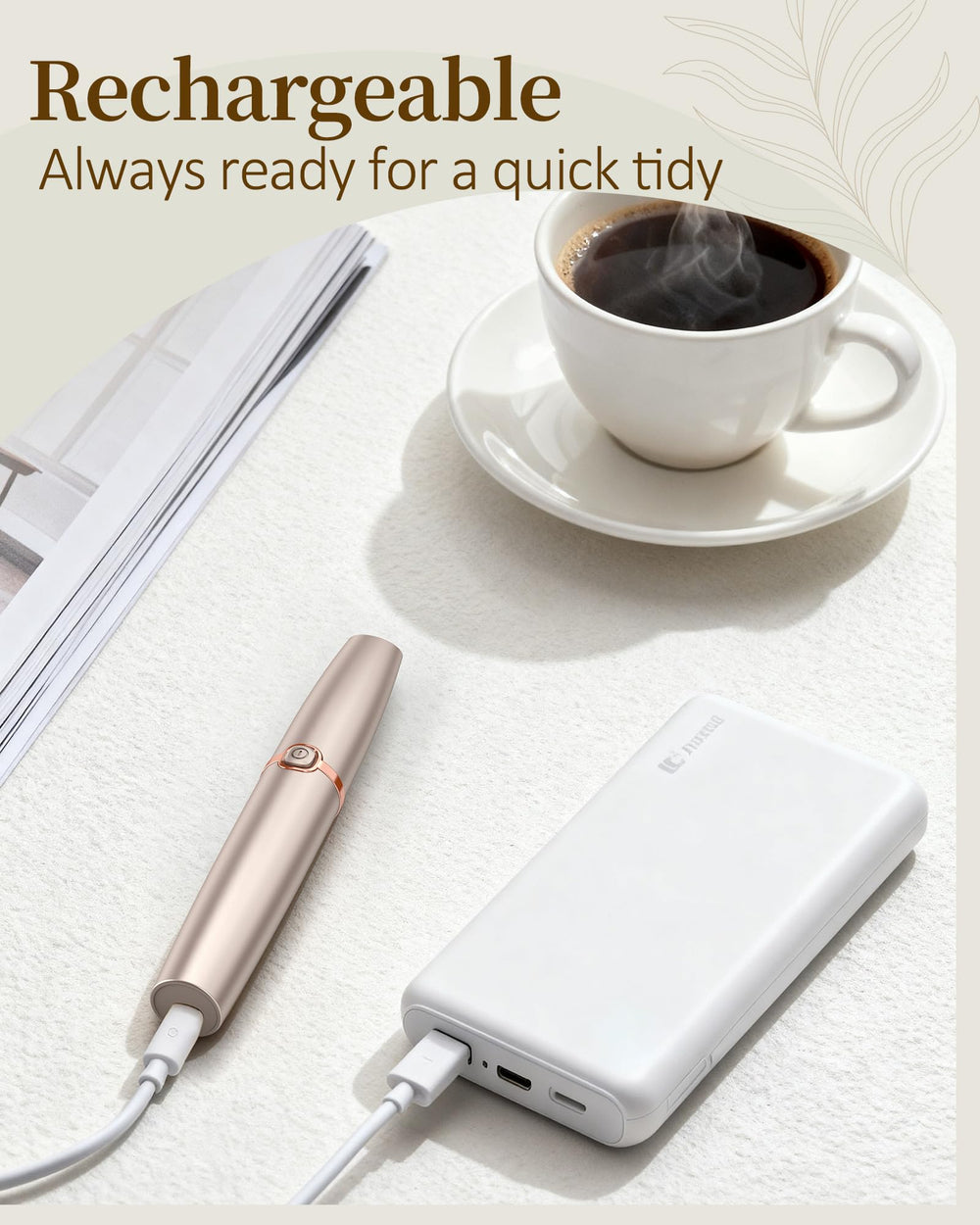 TeethBliss eyebrow trimmer brow-shaping use at home or travel for quick grooming.