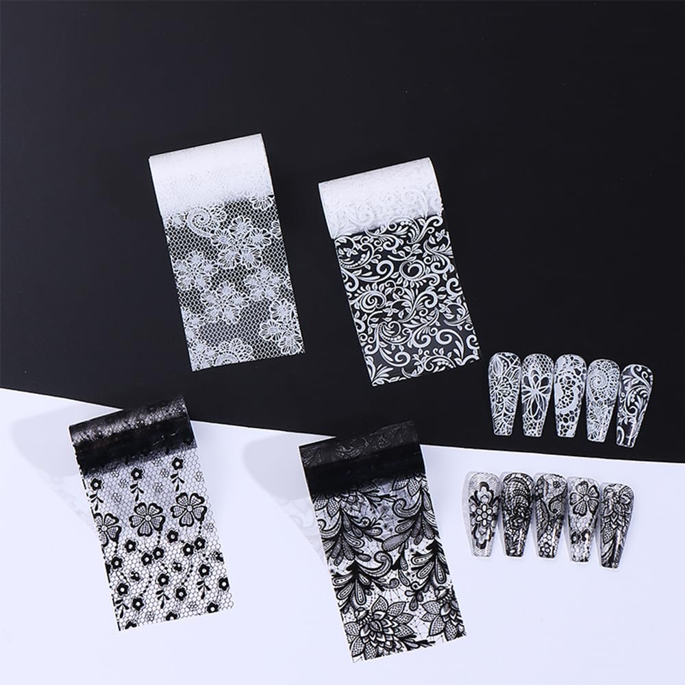 Teilihai flower lace transfers pair well with outfits and makeup looks.