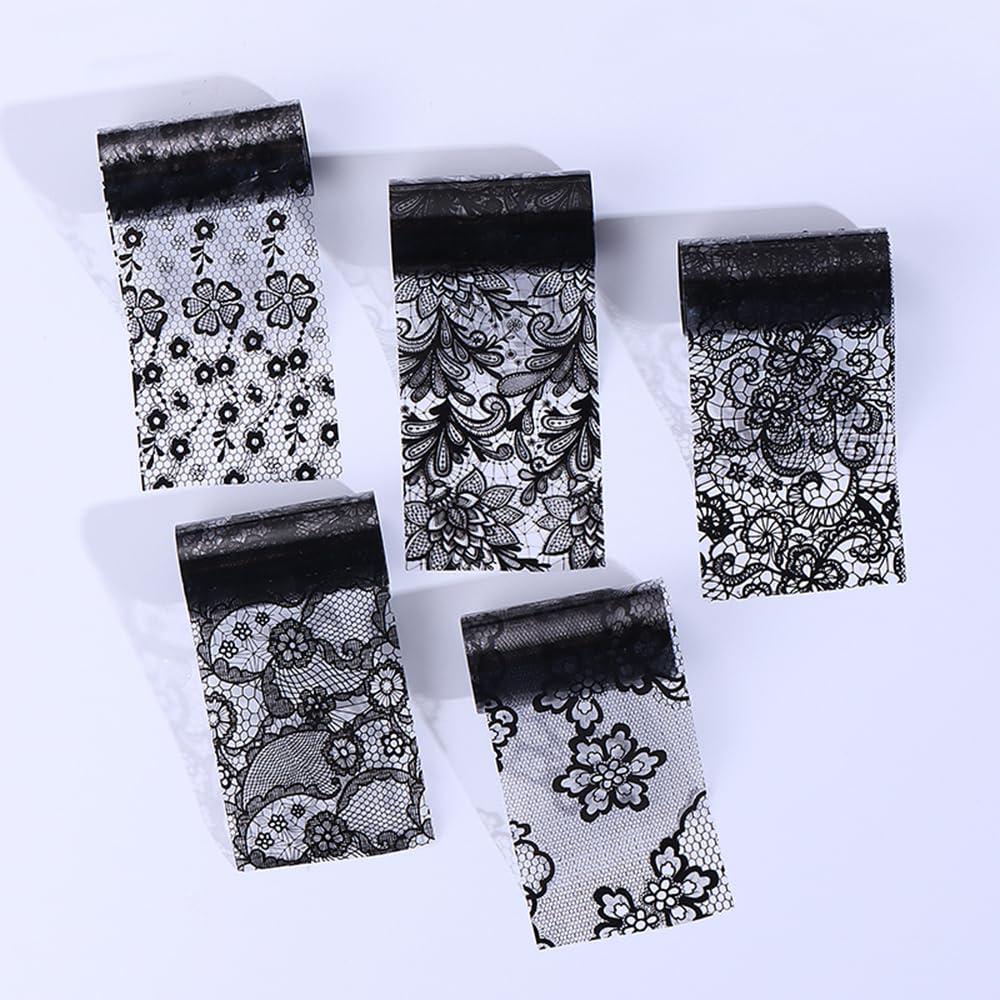 Teilihai nail foil decals offer easy, quick application for beginners.