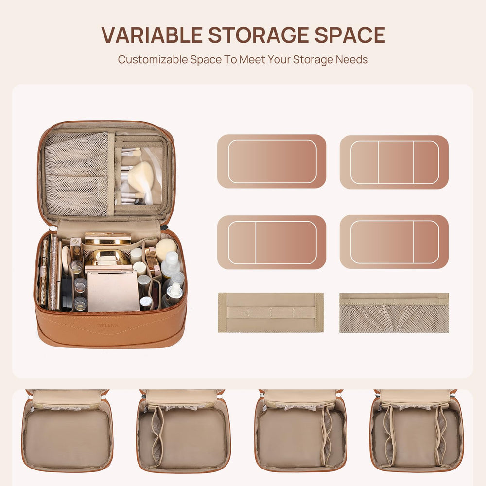 Telena top-handle design adds easy portability for quick routines.