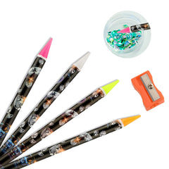 Telooco rhinestone picker yellow pens for precise gem placement in nail art