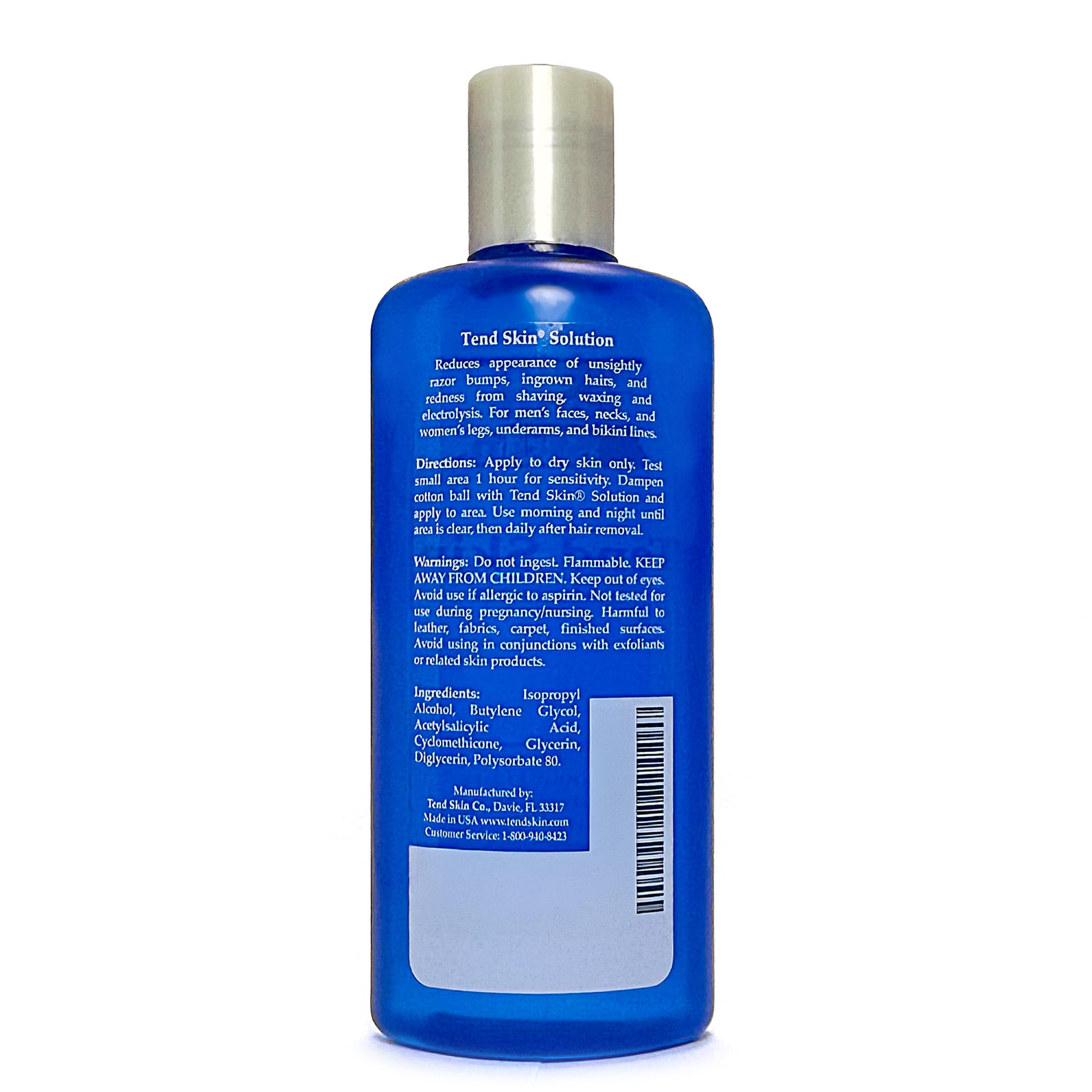 Tend Skin bottle beside bikini area for waxing aftercare