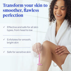 Tend Skin hands applying on arm for post-shave aftercare