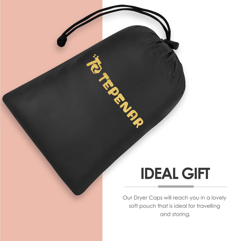 TEPENAR handsfree design allowing multitasking during drying