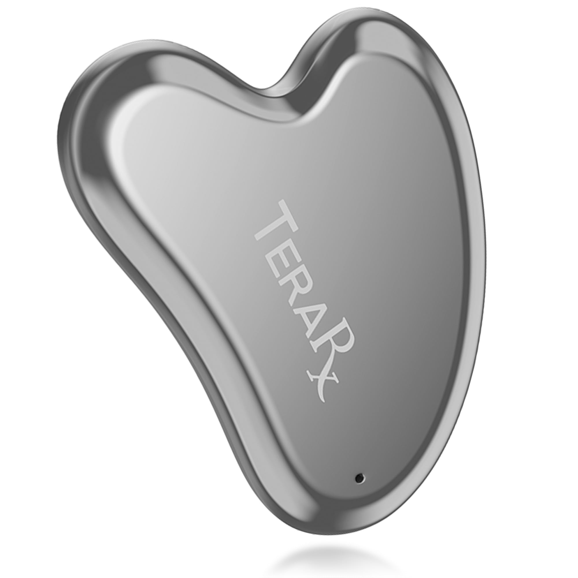 TeraRX gua sha treatment routine guide on a desk.