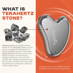 TeraRX terahertz stone close-up highlighting natural texture and benefits.