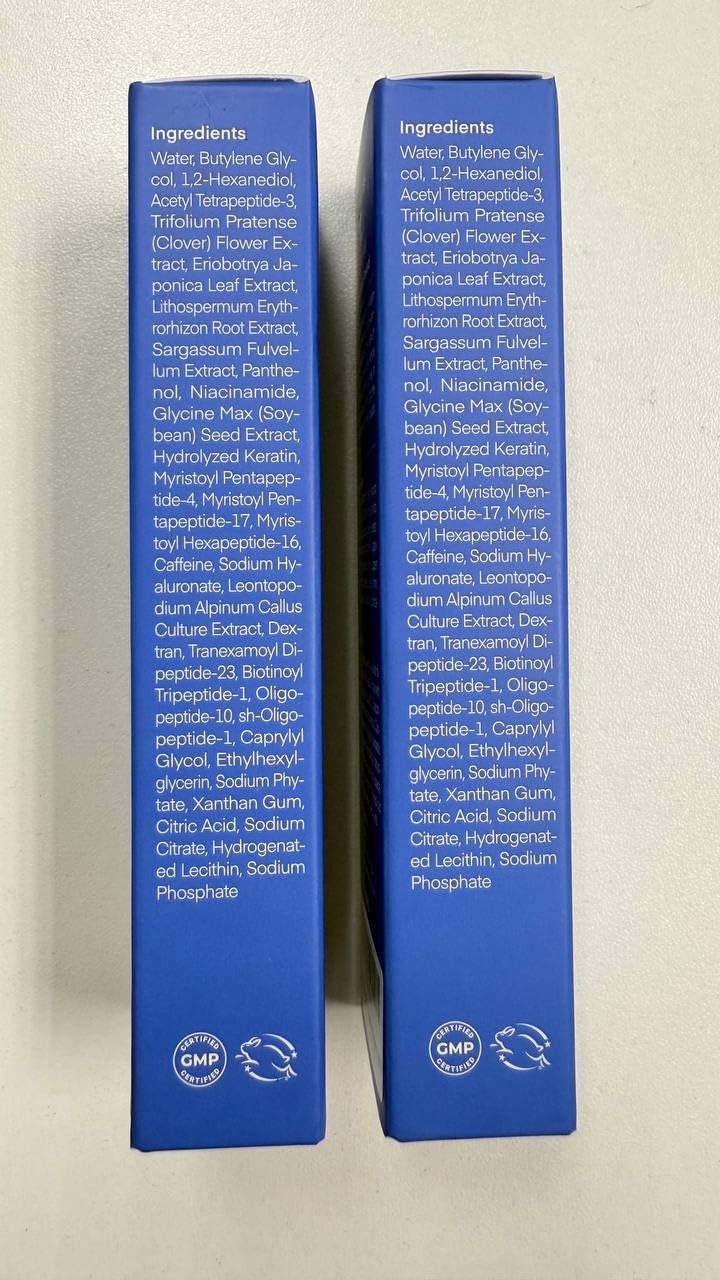TEREZ & HONOR eyelash-serum pack front display for complete lash care.