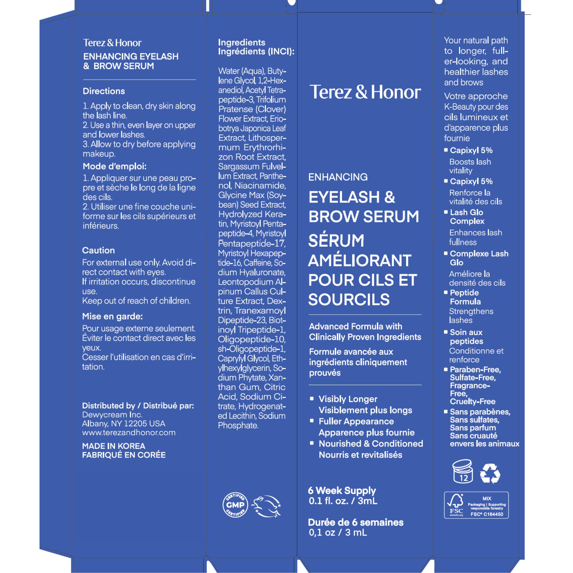 TEREZ & HONOR safe for all skin types image conveys universal suitability.