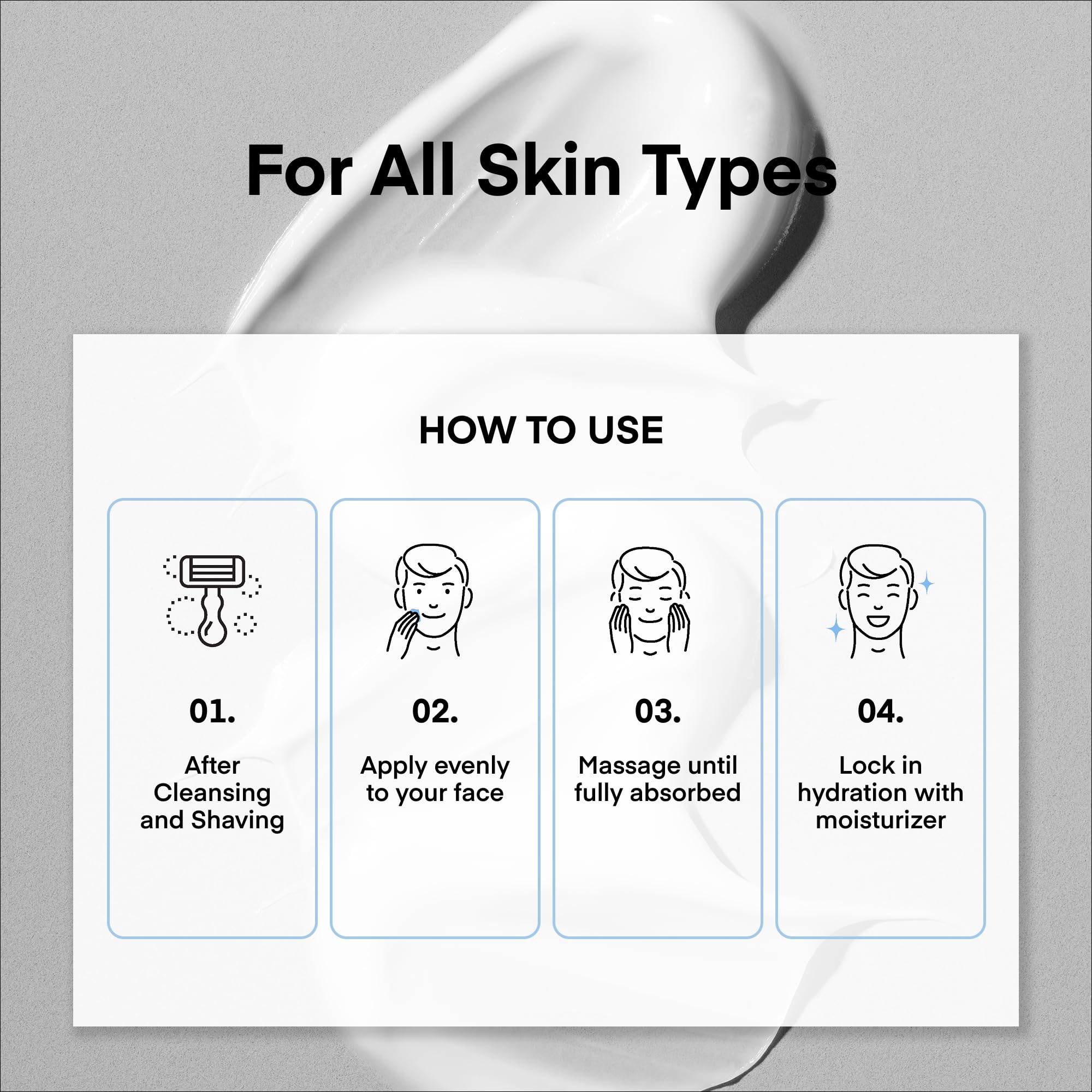 TEREZ & HONOR Dermforce daily-use moisturizer on a clean face.
