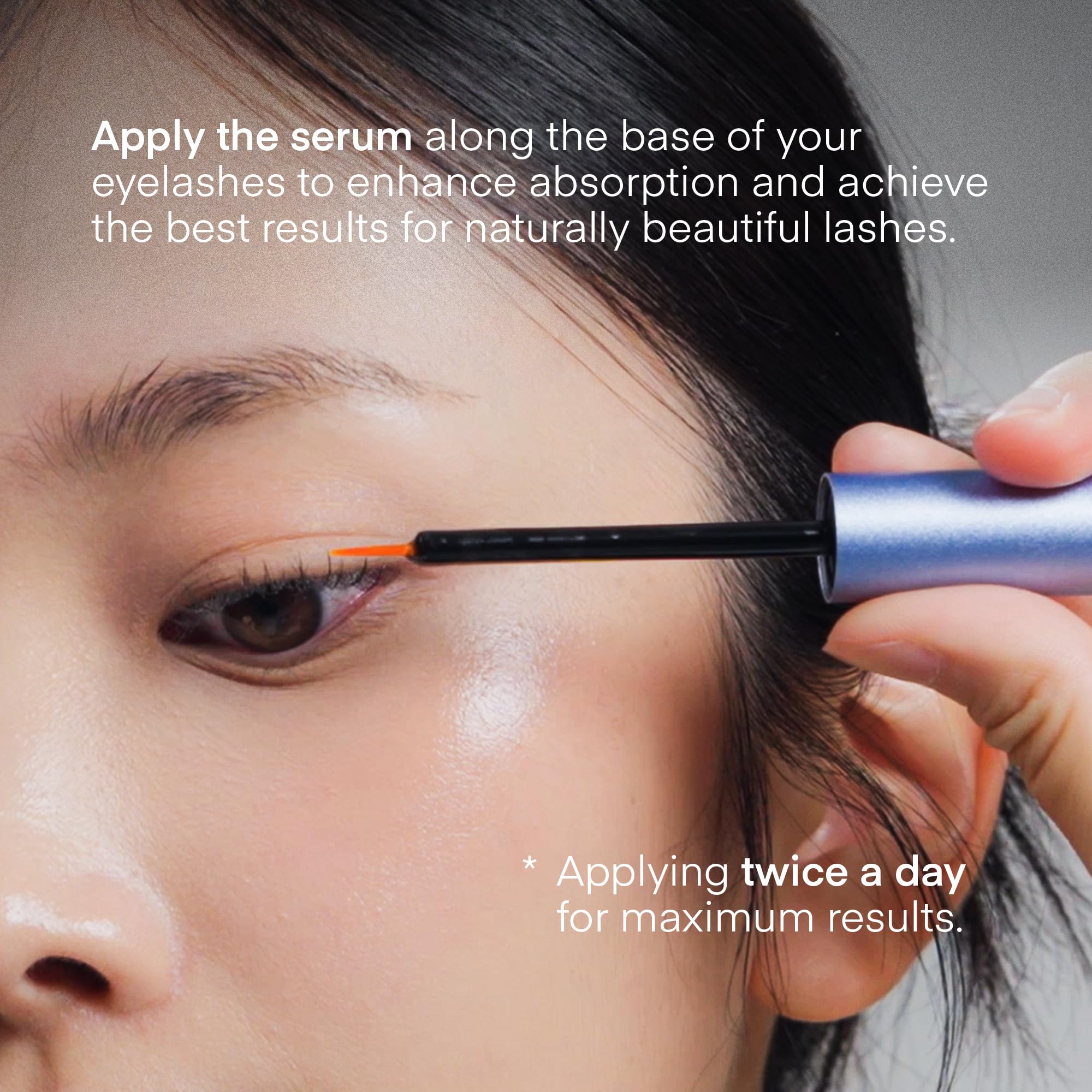 TEREZ & HONOR eyebrow serum tube for brow conditioning and definition.