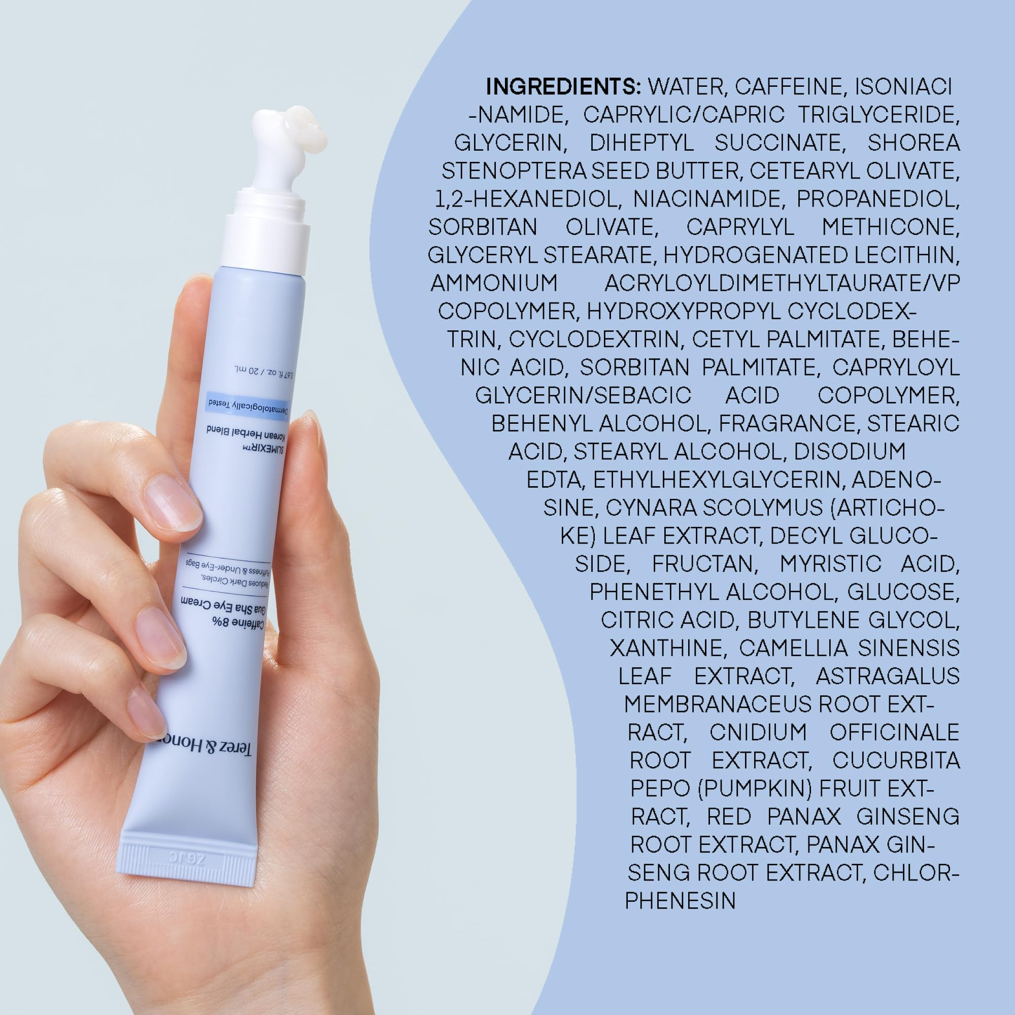 TEREZ & HONOR gift-ready packaging hints at premium skincare gift option.