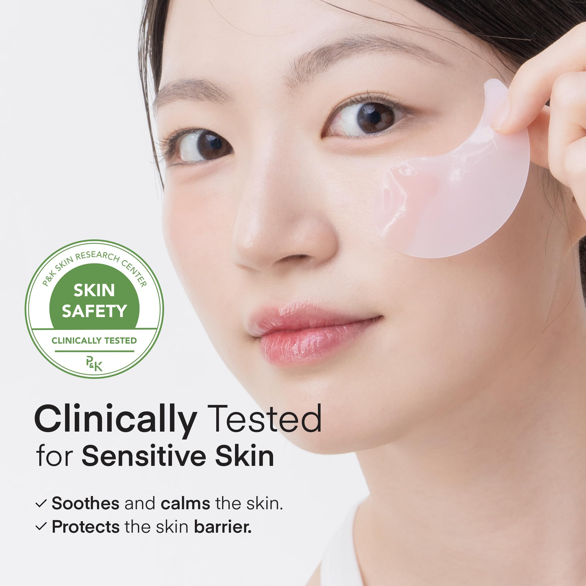 TEREZ & HONOR Under Eye Patches pack of 60 shown for at-home care.
