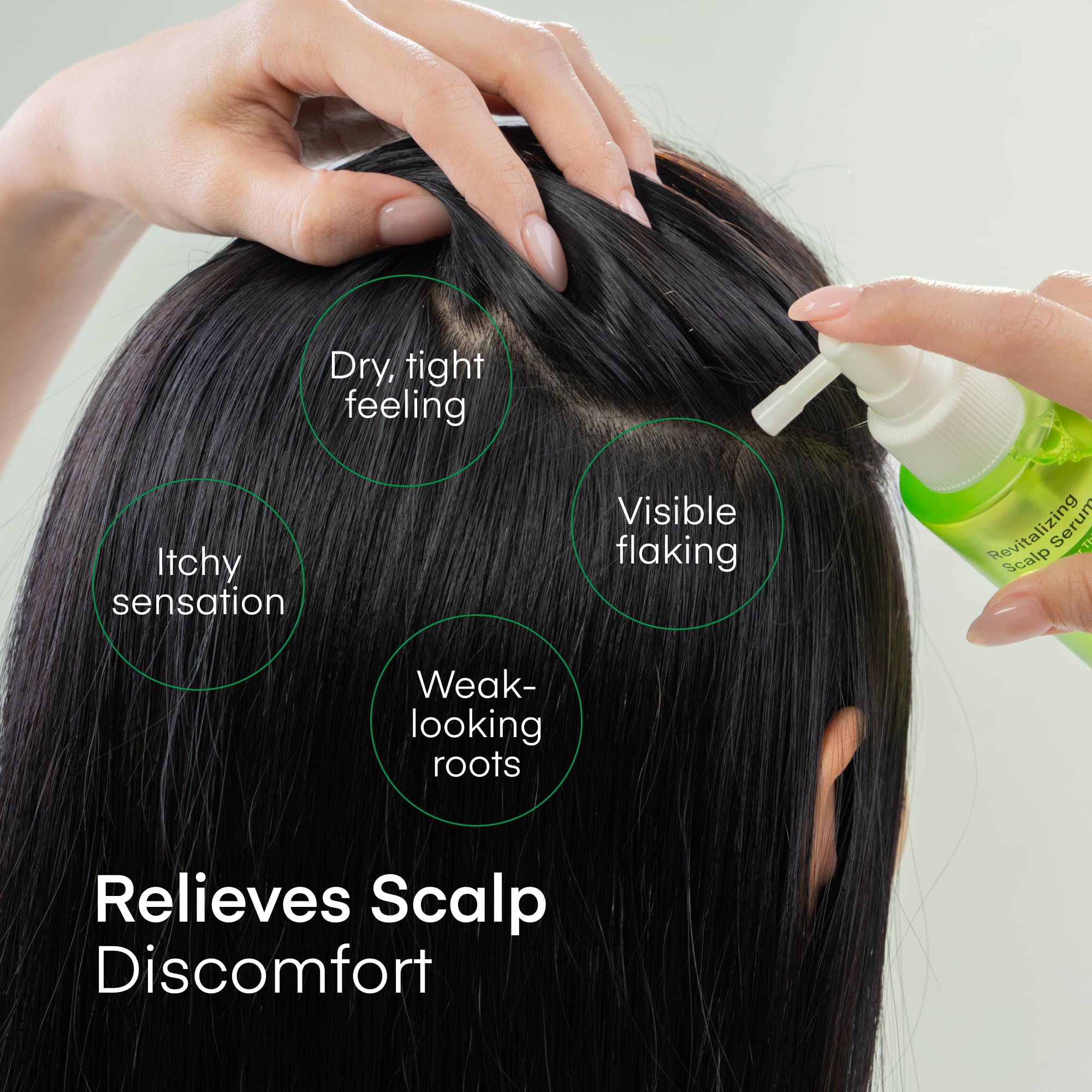 TEREZ & HONOR scalp serum dermatologist tested for sensitive scalps