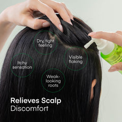 TEREZ & HONOR scalp serum dermatologist tested for sensitive scalps