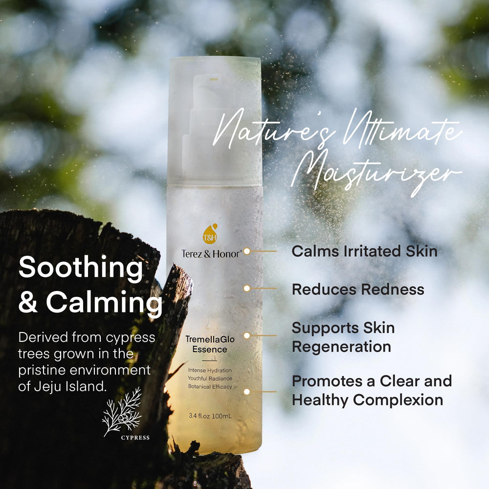 TEREZ & HONOR TremellaGlo allantoin ingredient calming irritated skin.