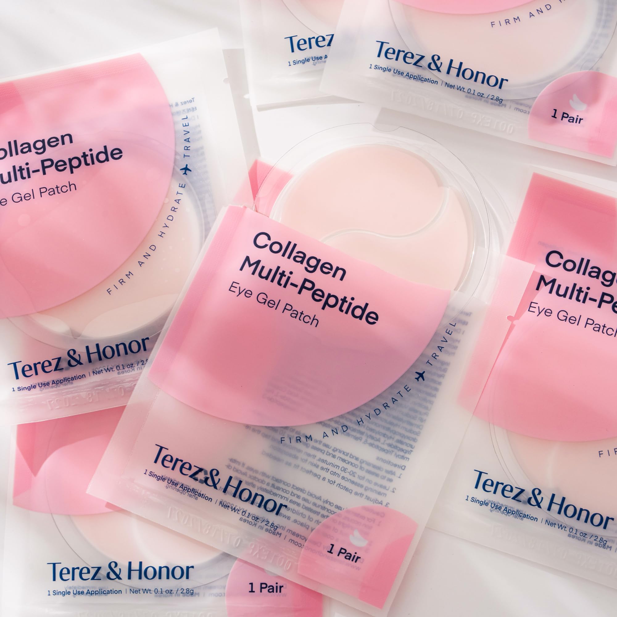 TEREZ & HONOR eye patches with 6-pair display suitable for gifting or travel