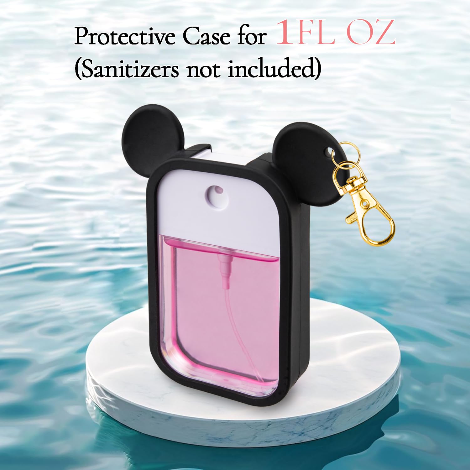 TERPINK cushioned-edge silicone case absorbs bumps to guard your bottle.