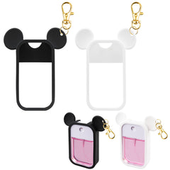 TERPINK mouse-design silicone case in black protects Touchland 1 oz sanitizer while adding style.