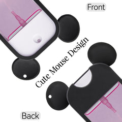 TERPINK rotating-keychain silicone case offers easy attachment to bags and belts.