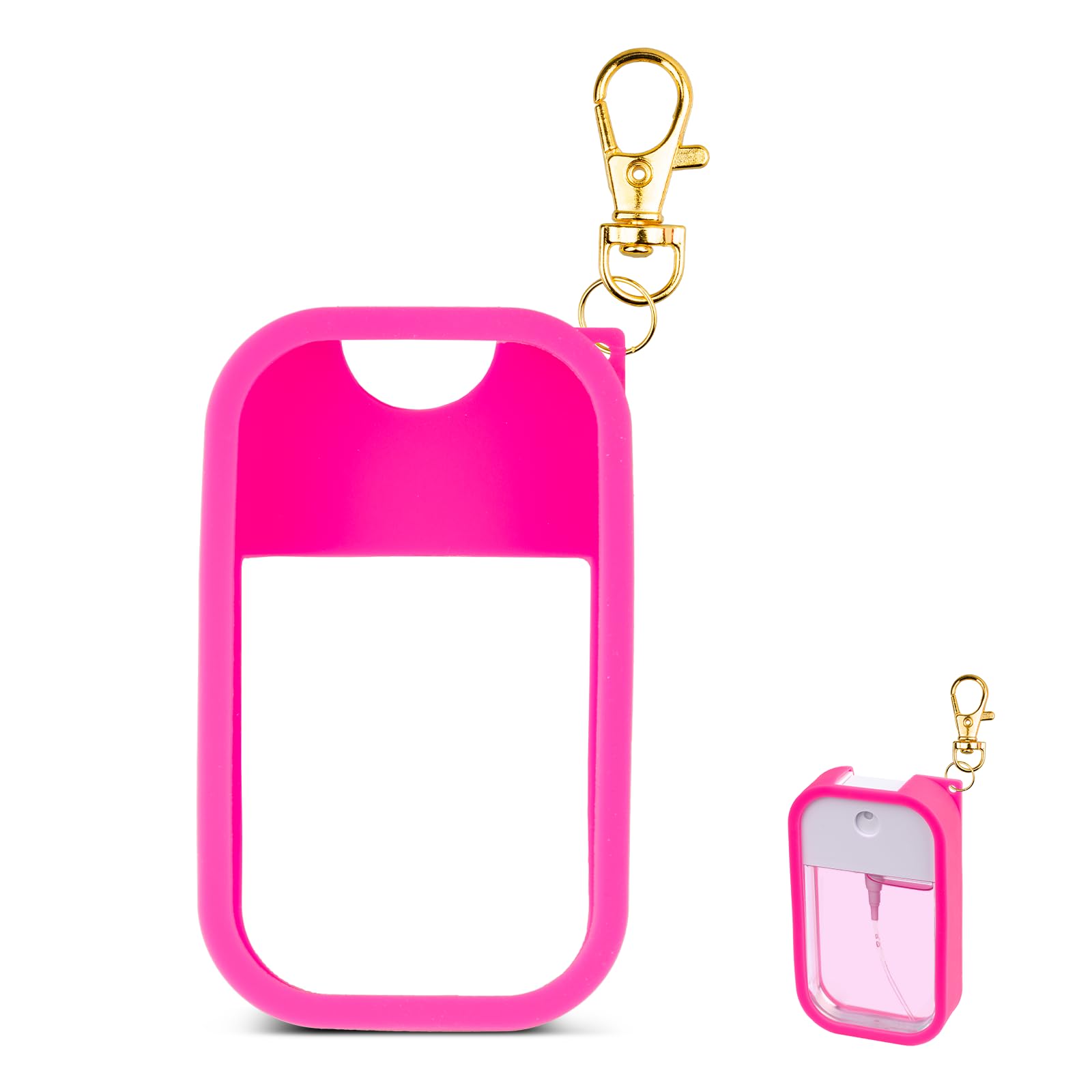 TERPINK silicone case for Touchland Power Mist fits snugly and protects the bottle.